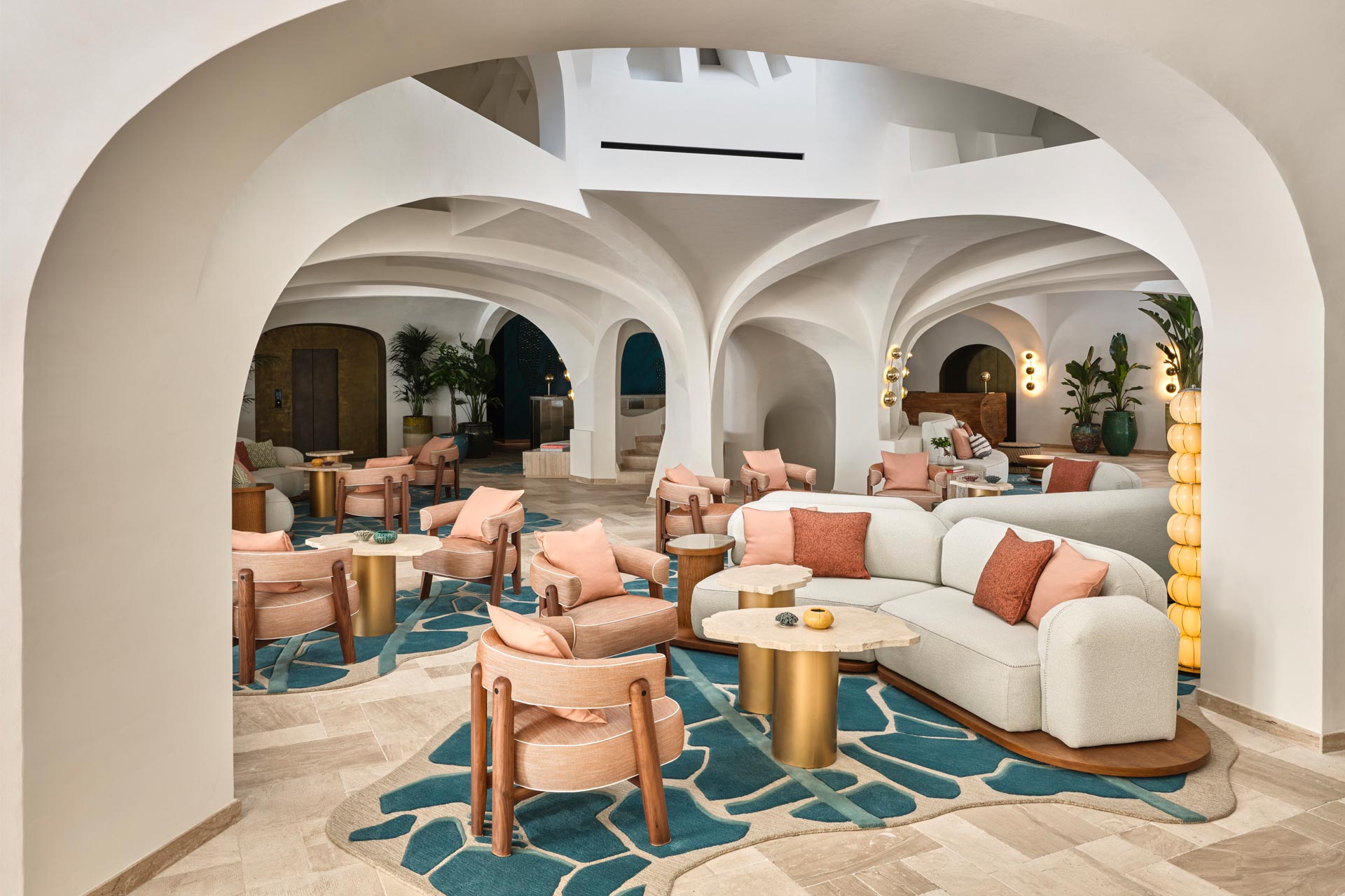Elegant Mediterranean interior design